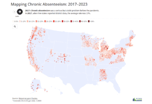 Mapping Chronic Absenteeism: 2017–2023 - American Enterprise Institute