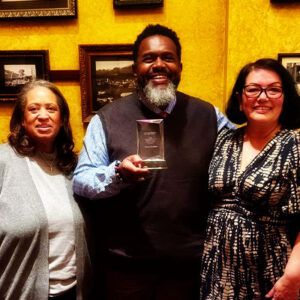 Andrea Prejean, Kwesi Rollins, and Yesenia Ramirez