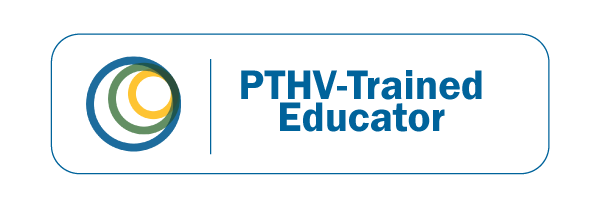 PTHV-Trained Educator signature badge